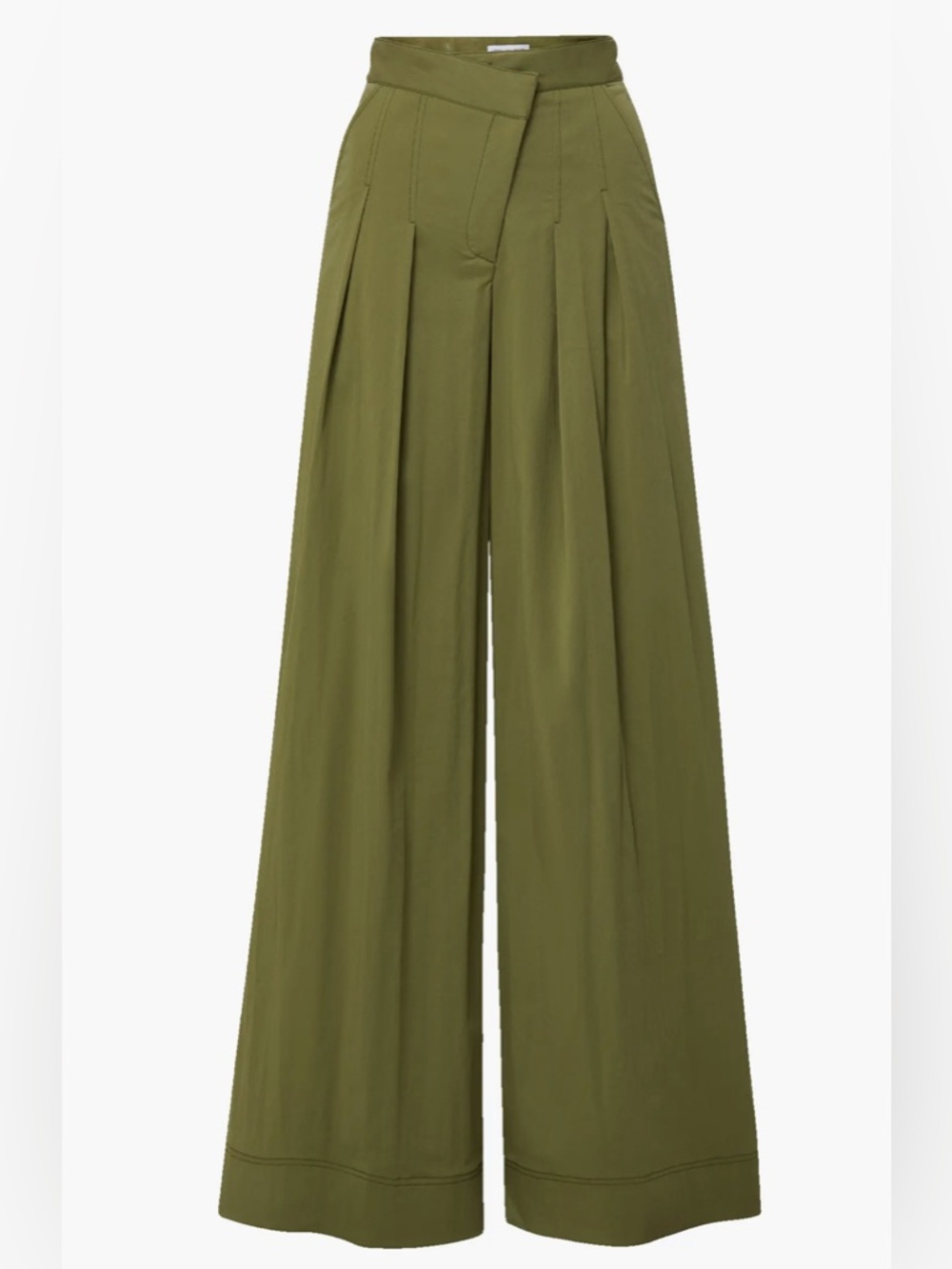 VERONICA BEARD Heron Pleated Wide Leg Pants Sz 8 - NWT $498